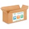 Idl Packaging 28 in x 12 in x 12 in Shipping Box, Kraft, Corrugate, Single Wall, 200#, 20 PK B-281212-20 - alternate 1